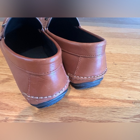 COACH Men’s Brown Leather Slip On Shoes - Picture 2 of 6
